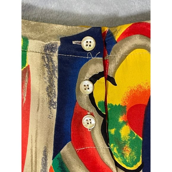 Alfred Dunner womens plus size 18W Blouse multi-color 3 bottons on back pre-owne - Picture 14 of 16